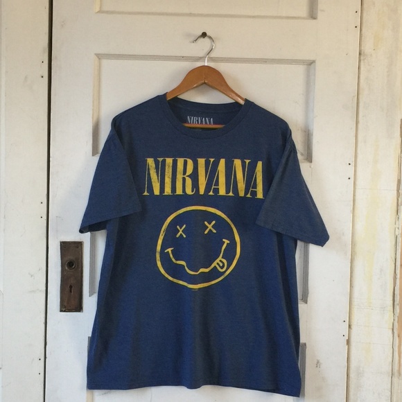 Nirvana Other - Authentic Nirvana Happy Face Shirt
